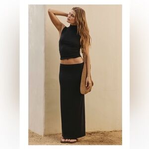 Free People Beach Sweater Skirt Set